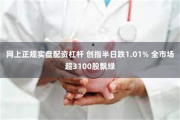 网上正规实盘配资杠杆 创指半日跌1.01% 全市场超3100股飘绿