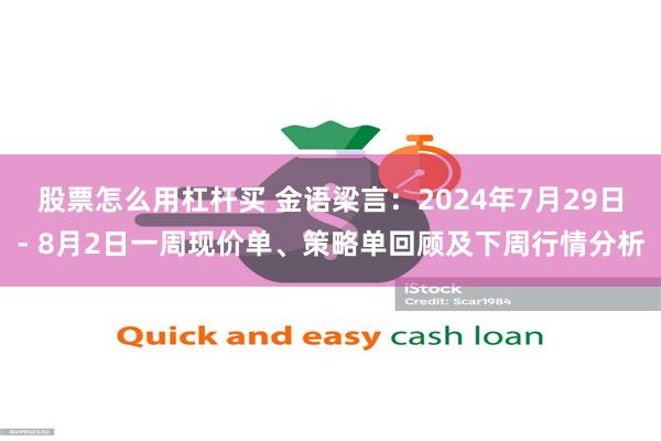 股票怎么用杠杆买 金语梁言：2024年7月29日- 8月2日一周现价单、策略单回顾及下周行情分析