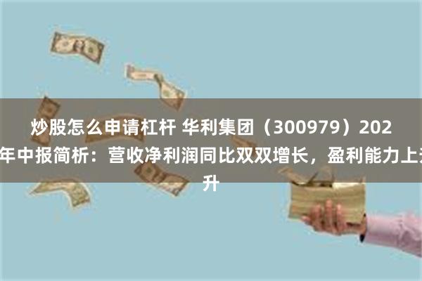 炒股怎么申请杠杆 华利集团（300979）2024年中报简析：营收净利润同比双双增长，盈利能力上升