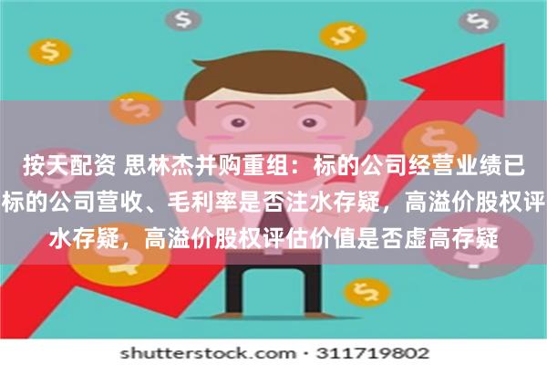 按天配资 思林杰并购重组：标的公司经营业绩已大幅变脸，报告期内标的公司营收、毛利率是否注水存疑，高溢价股权评估价值是否虚高存疑